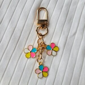 Flower keychain